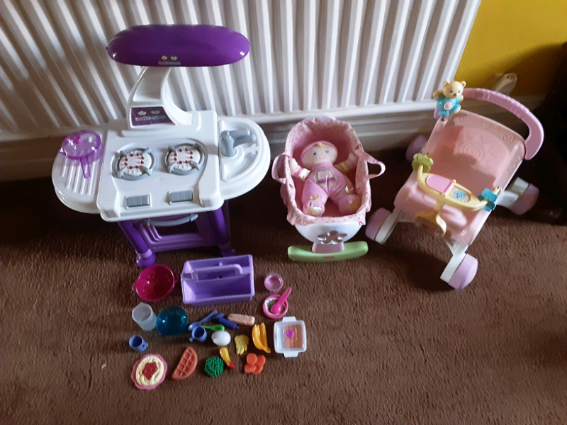 fisher price dolls pushchair